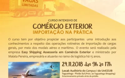 Capacitação em importação, uma ótima alternativa de negócios